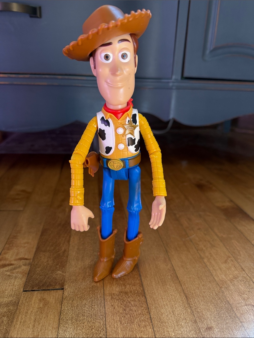 Disney Pixar Toy Story Action Figure-Posable Woody Toy
